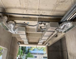 liên kết ống gió máy lạnh giấu trần